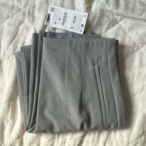 ZARA HIGH WAIST TROUSERS